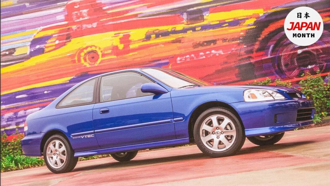 source:motor1 - Il Fascino Intramontabile della Honda Civic Si Blu