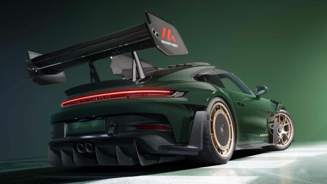 source:motor1 - Porsche 911 GT3 RS: Novità Aerodinamiche da Manthey