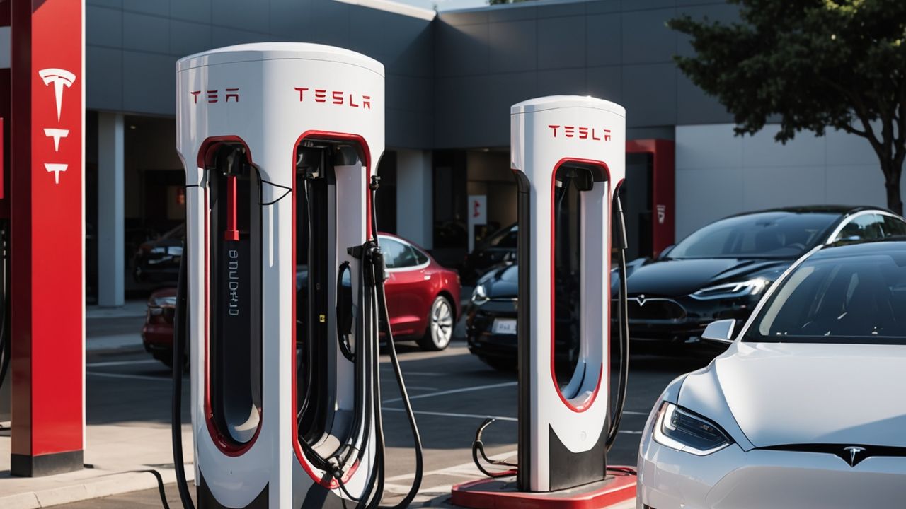 Preparazione_al_V4_Tesla_estende_i_cavi_Supercharger_NeEsHBtVRM - Veicoli24 Preparazione al V4: Tesla estende i cavi Supercharger Tesla: Cavi Supercharger più lunghi per EV non Tesla