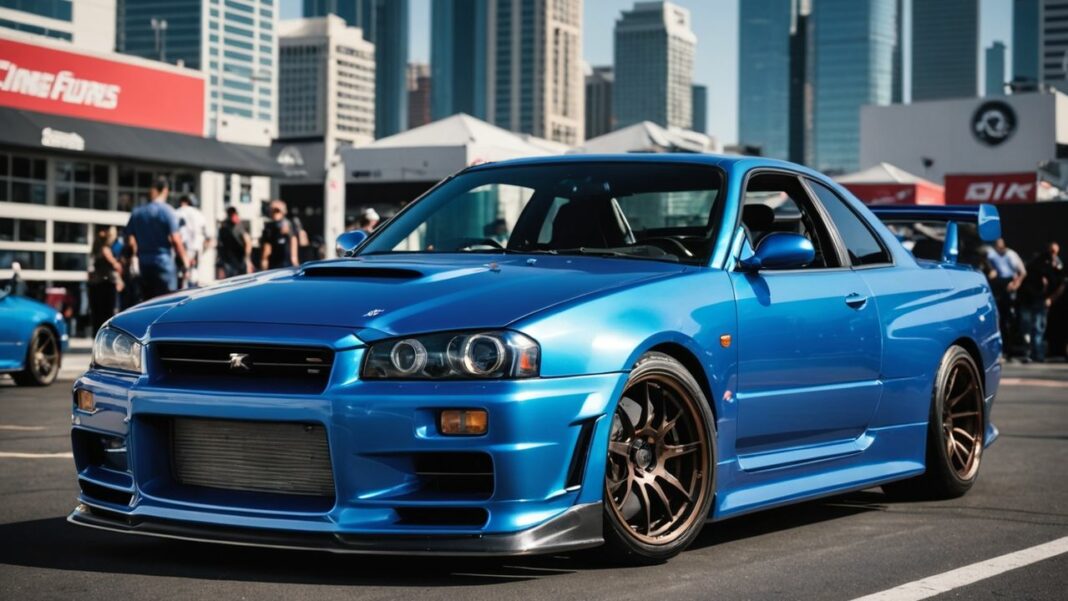 SEMA 2024: La R34 Skyline di Throtl e il Tributo a Fast & Furious R34 Skyline: Omaggio a Fast & Furious al SEMA 2024