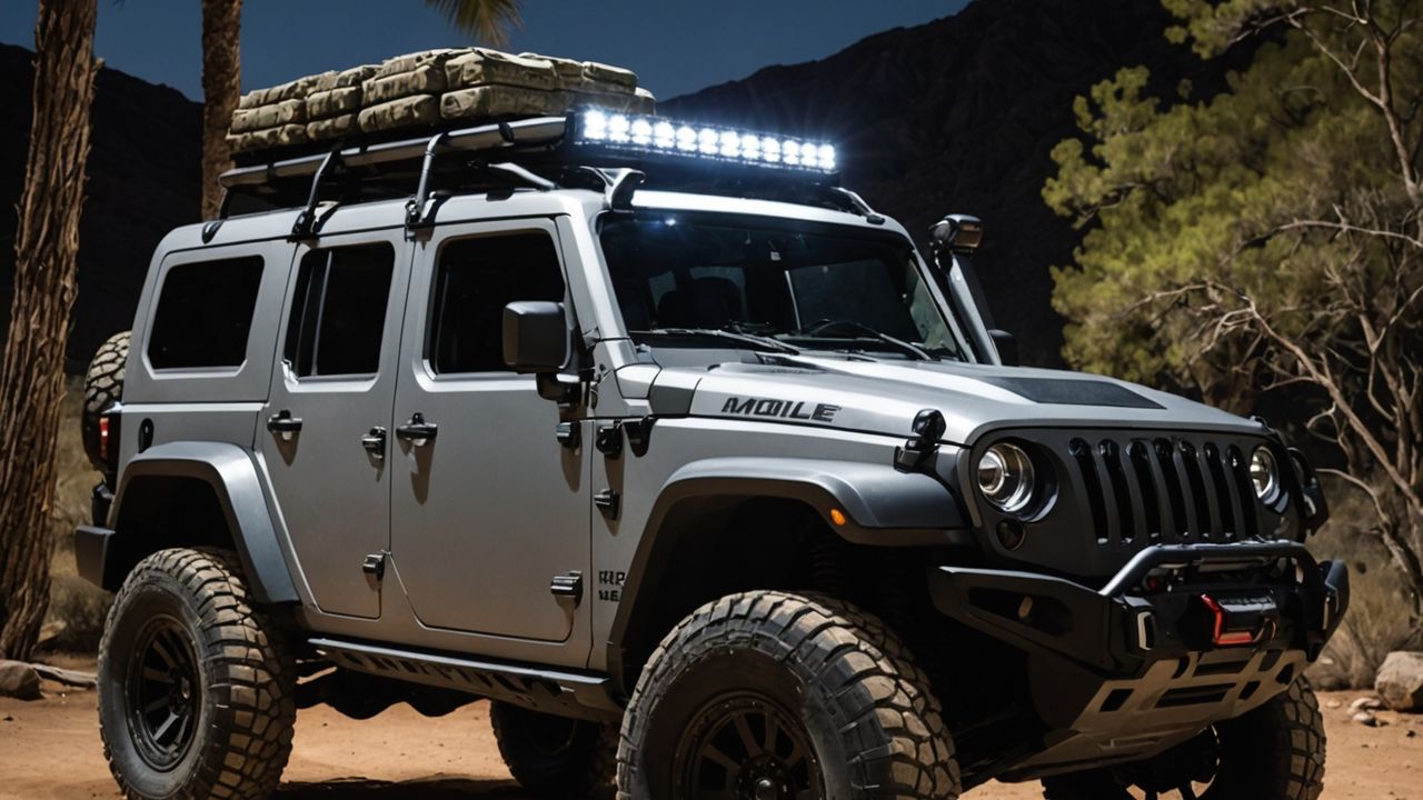 Design_Funzionale_Illuminazione_LED_e_Pannelli_MOLLE_per_OffRoad_hXy3Ome7o4 - Veicoli24 Design Funzionale: Illuminazione LED e Pannelli MOLLE per Off-Road Toyota Tacoma Trailhunter: Compressore Integrato Geniale
