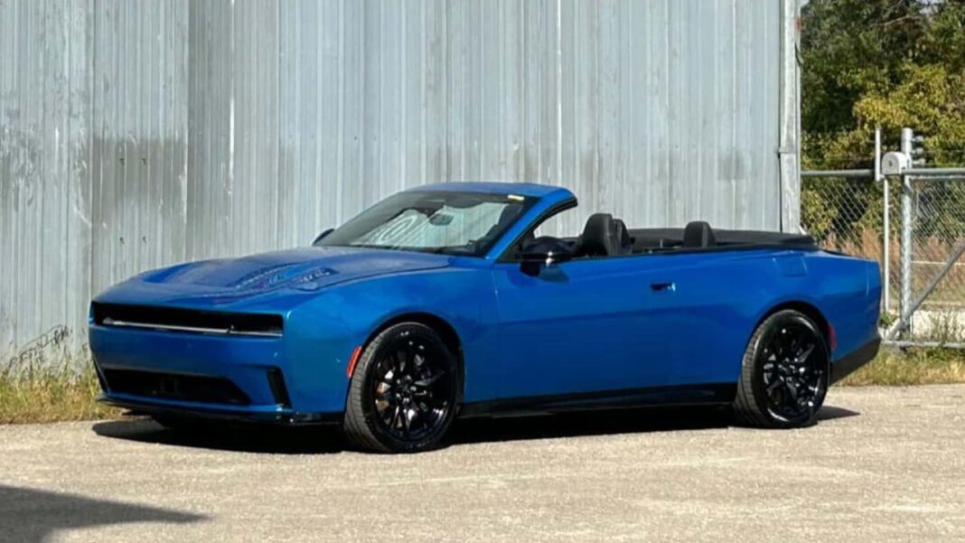 Dettagli e Implicazioni della Conversione in Cabriolet per il Dodge Charger Daytona Dodge Charger: arriva la conversione in cabriolet elettrica