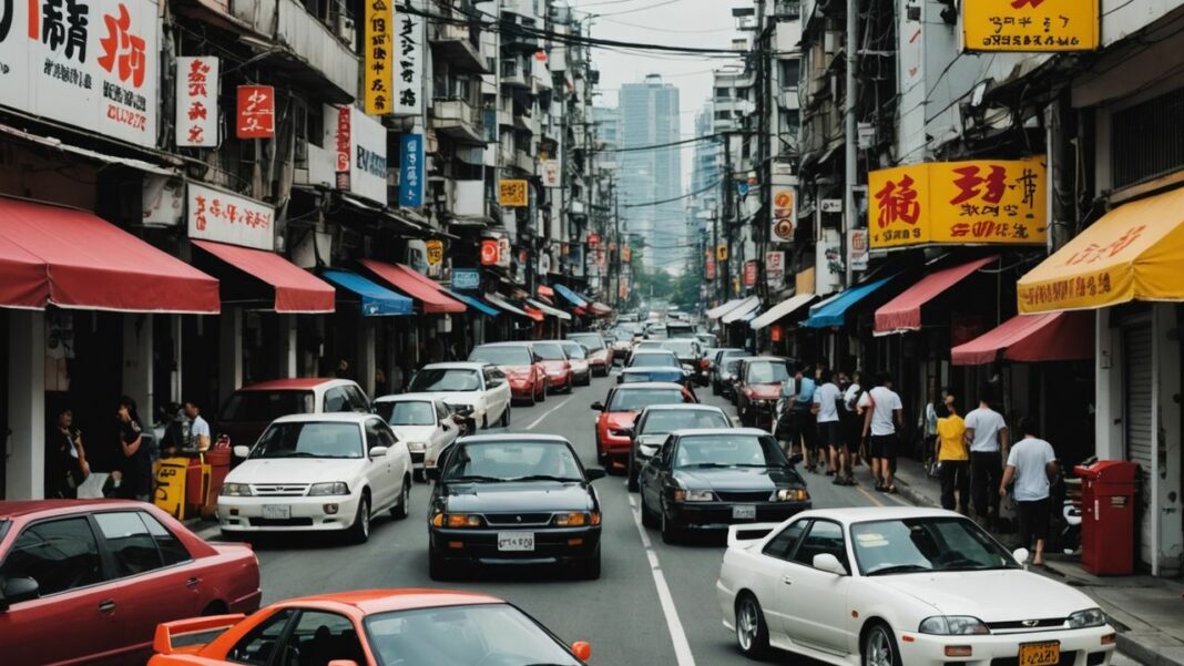 Le leggende giapponesi: potenza e prestazioni dei mostri a trazione integrale La Potenza JDM Incontra Manila: Auto da Sogno in Strada