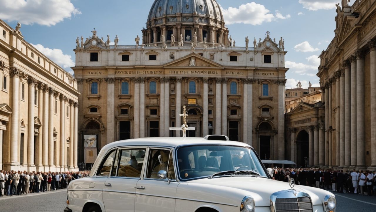 La_Storia_dei_Popemobile_MercedesBenz_nella_Flotta_Vaticana_6w7Cr5sOZj - Veicoli24 La Storia dei Popemobile Mercedes-Benz nella Flotta Vaticana Il primo Popemobile elettrico: la G-Class di Mercedes