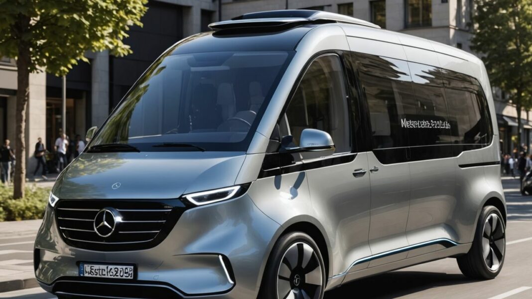 Innovazione nella mobilità: la nuova architettura dei furgoni elettrici Mercedes-Benz svela il concept del furgone elettrico 2025