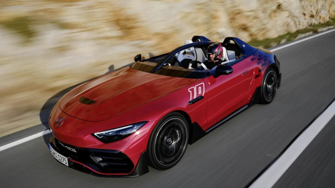 source:MotorAuthority - Mercedes svela la PureSpeed: il speedster esclusivo AMG