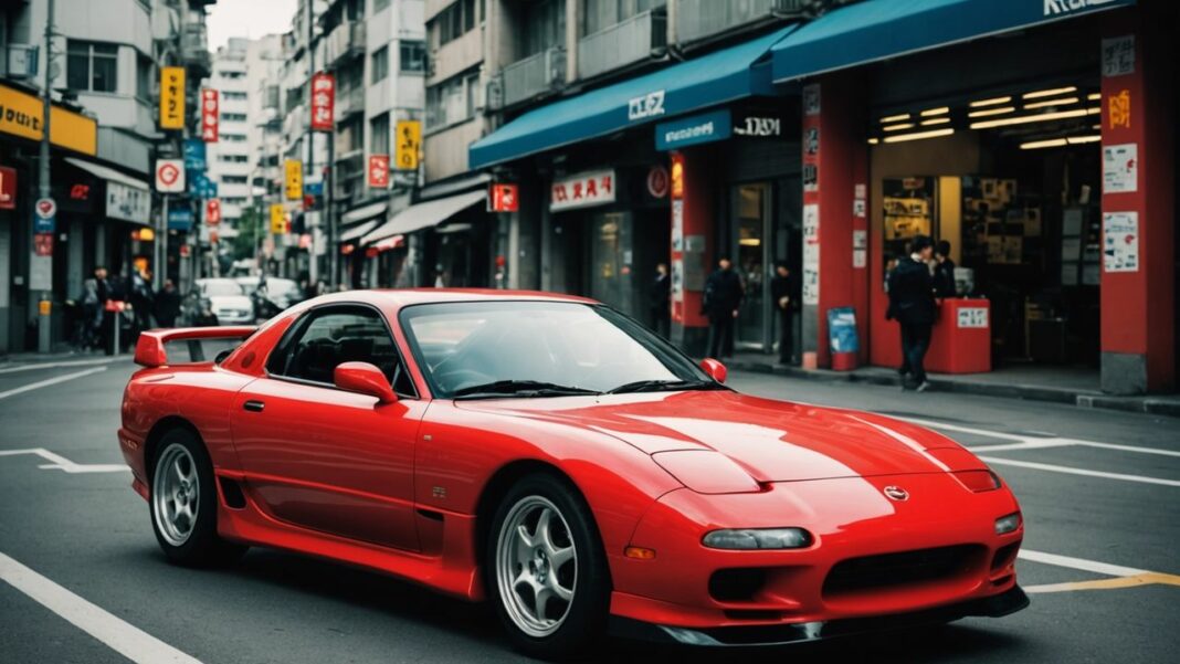 Akihabara Electric Town: Simbolo dell'innovazione giapponese nell'elettronica RX-7 Type RZ: Il Fascino del Giappone Anni '90
