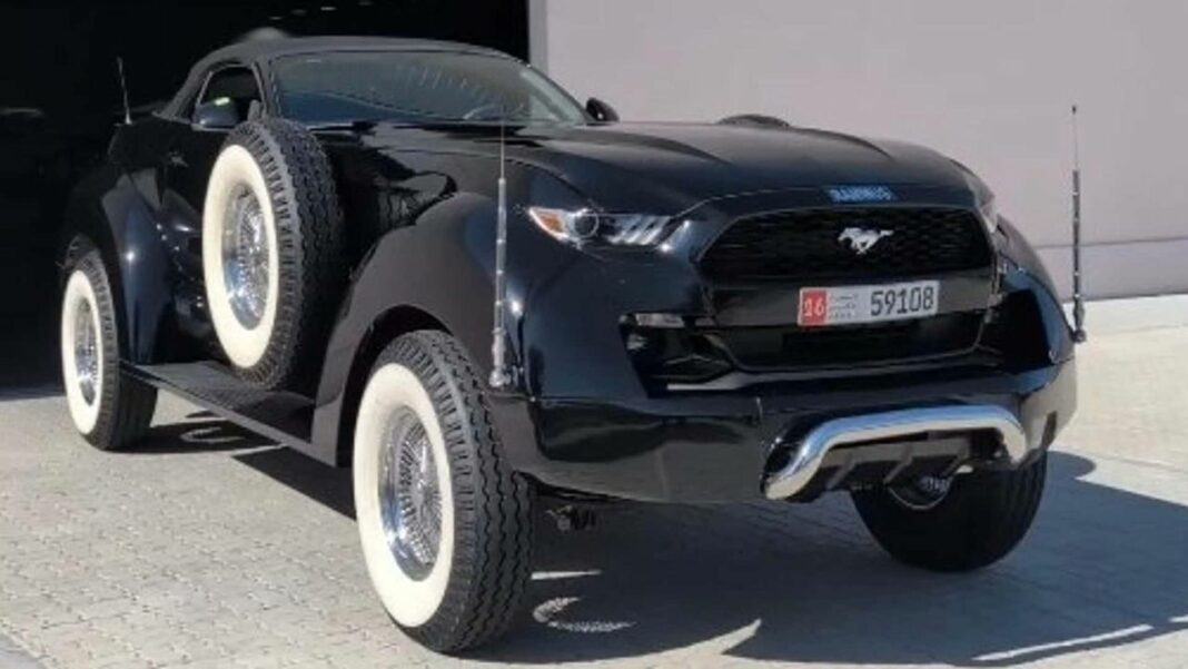 Sheikh Hamad bin Hamdan Al Nahyan: Il Committente di Questa Creazione Unica Rammus: Il Mustang Truck che Sorprende e Incanta