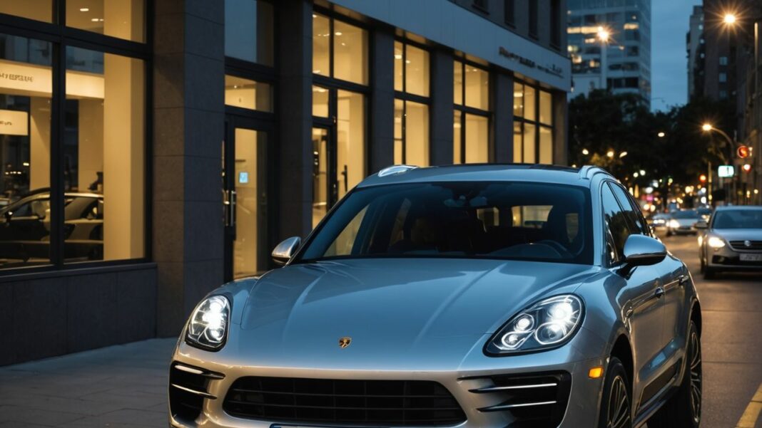 Procedure di richiamo e aggiornamenti software per i proprietari Richiamo per Porsche Macan Elettrica: fari troppo potenti