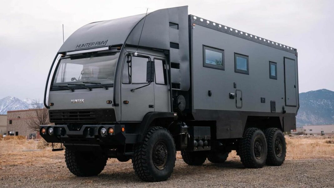 source:motor1 - Sherpa XLE: Il Camper 6x6 per Avventure di Lusso
