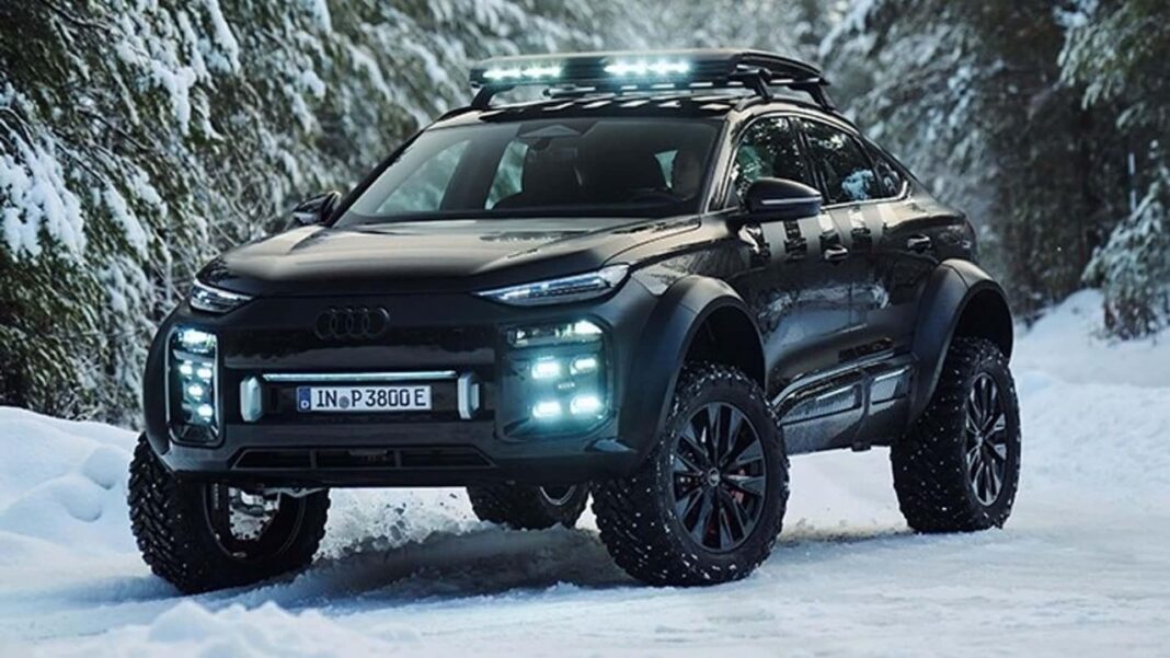 Prestazioni e specifiche Audi ha creato un off-road elettrico con assali portali