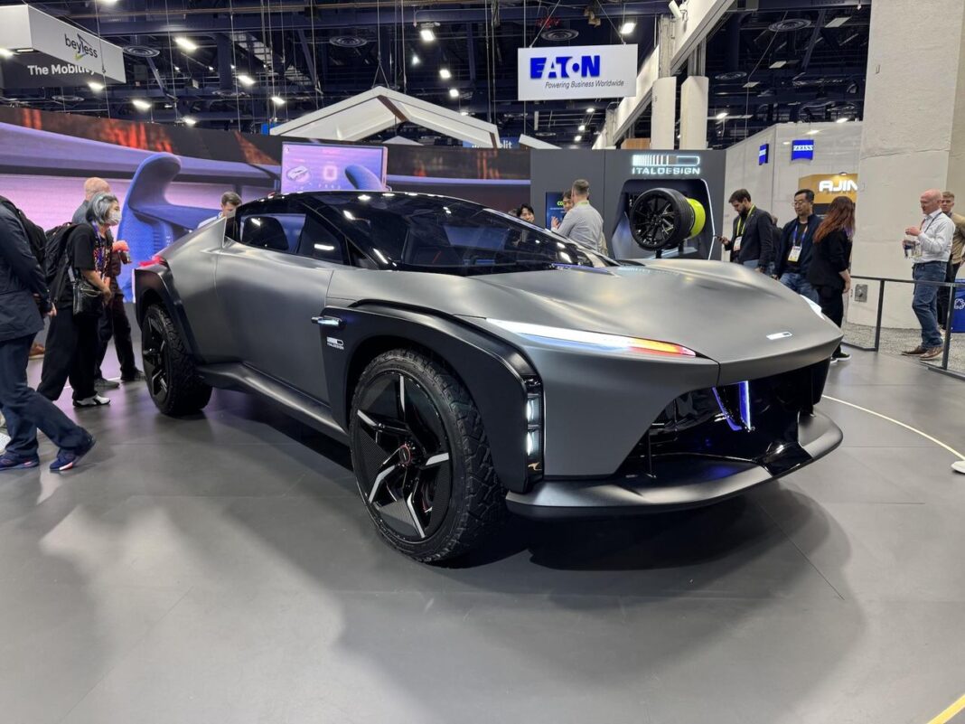 source:MotorAuthority - Elaphe presenta il nuovo motore elettrico in-ruota al CES 2025