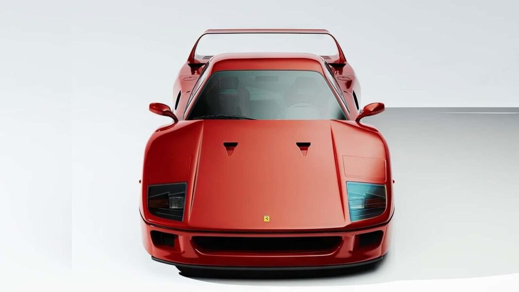 Miglioramenti tecnici e visivi Ferrari F40: Un'icona che si evolve con il pacchetto Alte Prestazioni