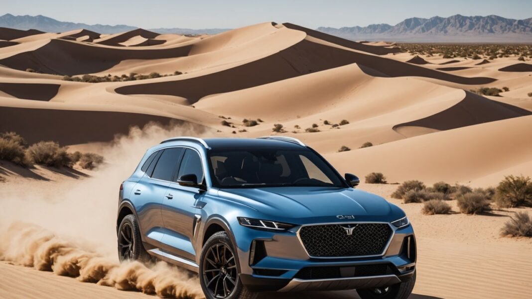Modifiche Off-Road: Caratteristiche e Innovazioni della GV80 Desert Edition Genesis GV80 Desert Edition: Unico per Jacky Ickx
