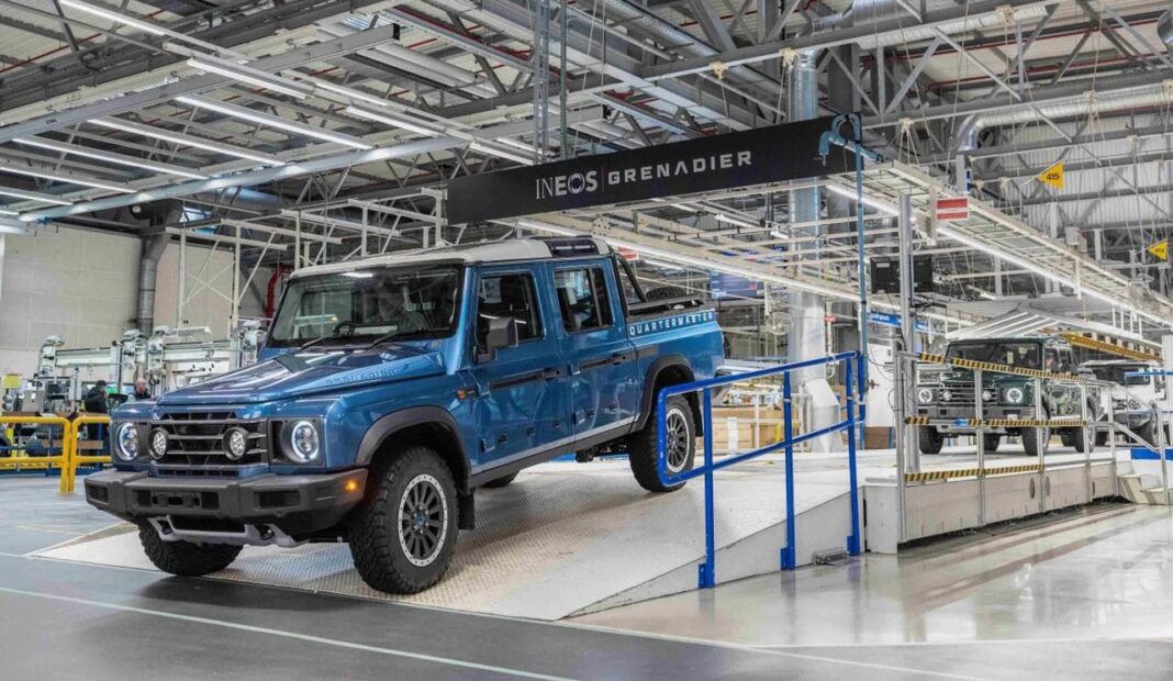 source:MotorAuthority - Ripresa della produzione dei veicoli Ineos Grenadier in Francia