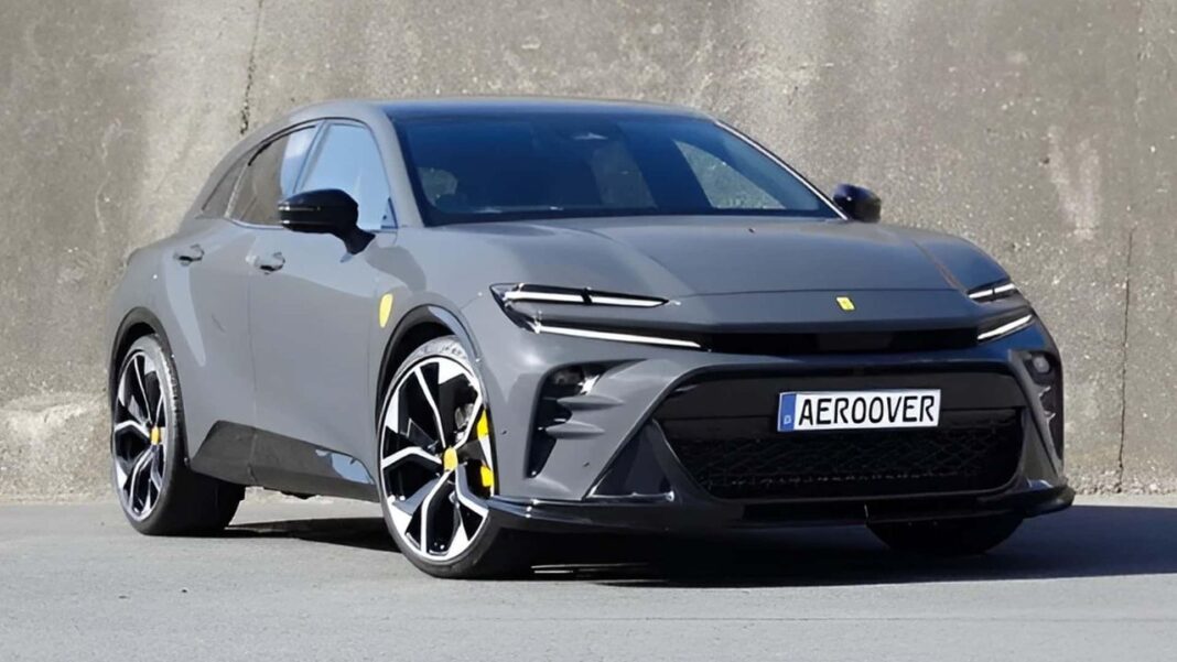 source:motor1 - Un Toyota Crown che si fa passare per una Ferrari Purosangue