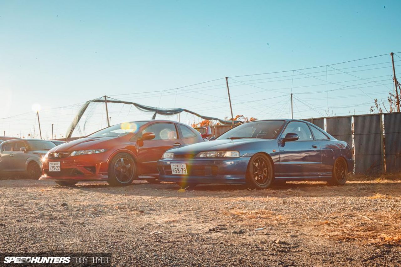 Un_incontro_inaspettato_con_la_Honda_Integra_lB1pt7TADF - Veicoli24 source:SpeedHunters - Un incontro inaspettato con la Honda Integra - Vista laterale della Honda Integra