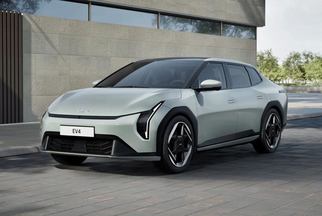 Piani futuri di Kia per i veicoli elettrici Kia EV4: nuova berlina e hatchback elettriche in arrivo