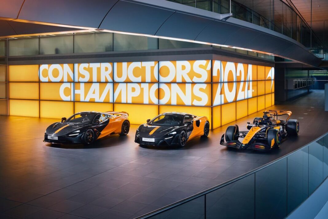 Futuro di McLaren in F1 McLaren celebra il titolo F1 2024 con edizioni speciali delle sue auto
