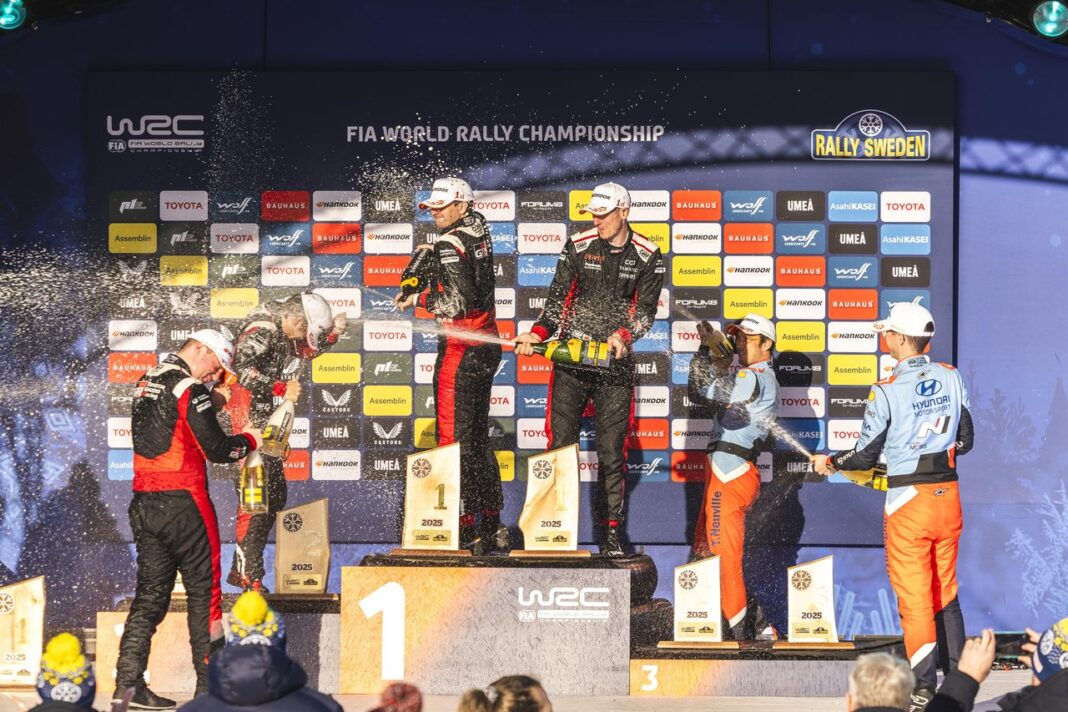 Gill vince nel Junior WRC Rally Sweden 2025: Evans conquista la vittoria e il primato nel WRC