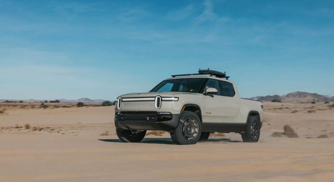 Caratteristiche esclusive delle edizioni California Dune Rivian presenta le edizioni California Dune per R1S e R1T