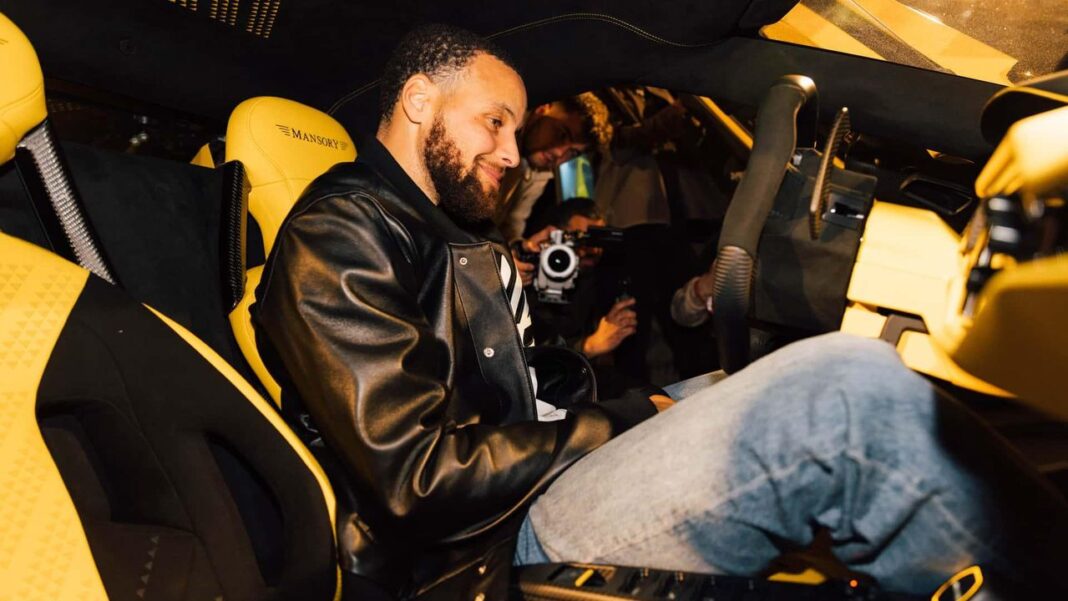 Utilizzo della Ford GT per il marketing Steph Curry e la sua Ford GT personalizzata da Mansory e Under Armour