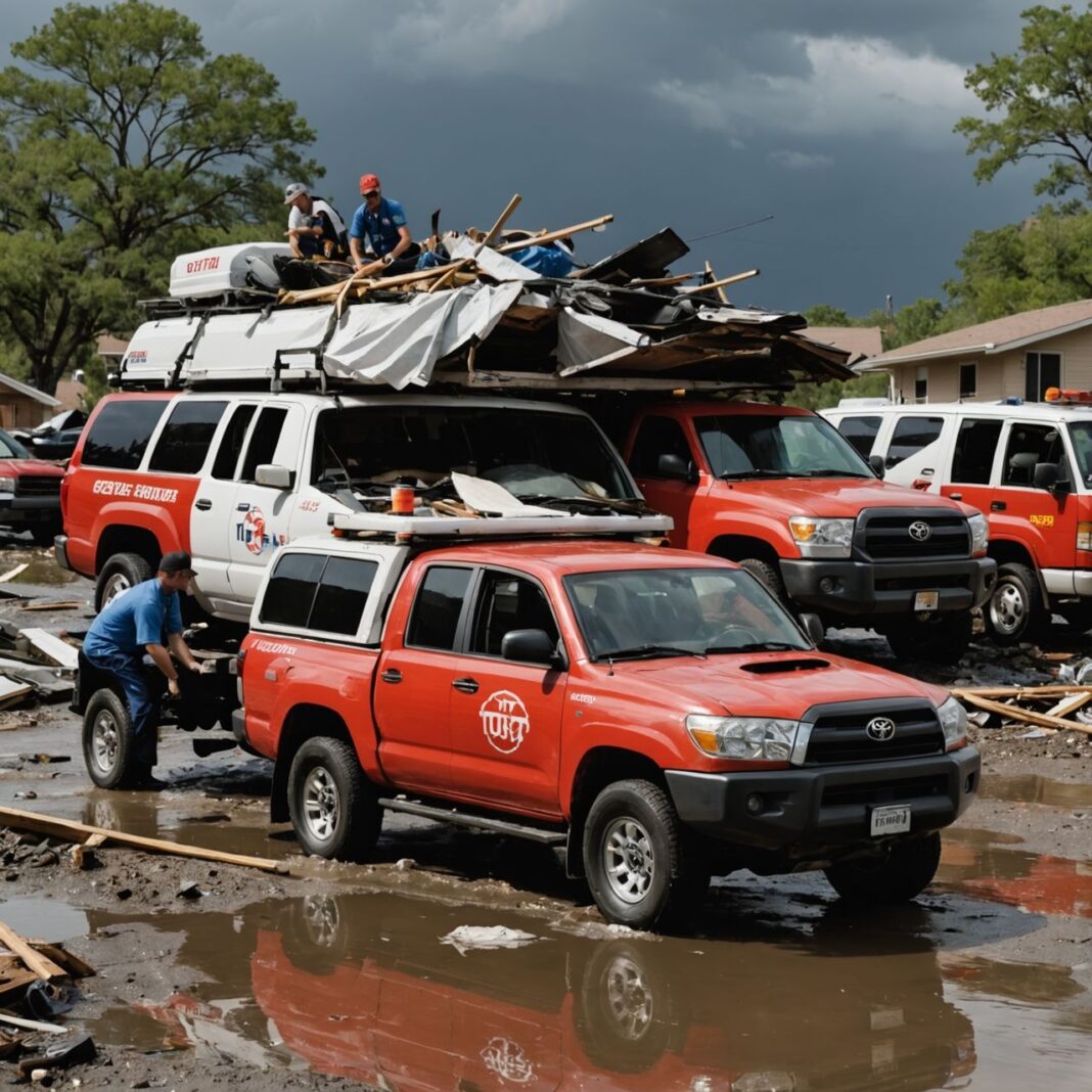 Contatti per assistenza ai clienti Toyota supporta gli sforzi di soccorso dopo le tempeste negli Stati Uniti