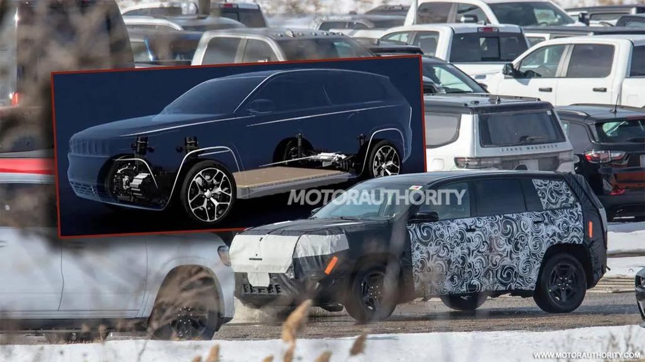 Un_prototipo_avvistato_per_il_nuovo_Jeep_Cherokee_FoSozgyrrU - Veicoli24 Un prototipo avvistato per il nuovo Jeep Cherokee - Prototipo del 2026 Jeep Cherokee