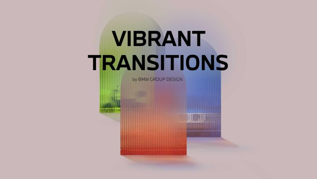 Dettagli sull'installazione “Vibrant Transitions” BMW Group Design presenta l'installazione “Vibrant Transitions” a Milano
