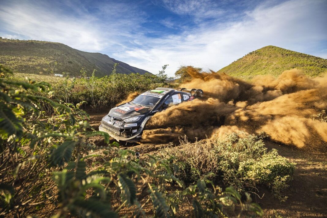 Altri piloti in difficoltà FIA World Rally Championship: Elfyn Evans in testa al Safari Rally Kenya