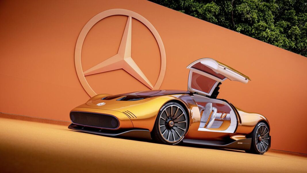 Il futuro delle auto elettriche AMG Mercedes-Benz svela il nuovo supercar elettrico: Vision One-Eleven